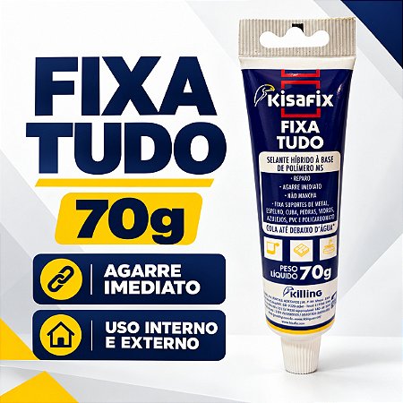 Cola Fixa Tudo Selante Kisafix 70gr