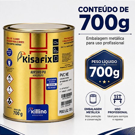 Cola PVC Couro Extra 700gr