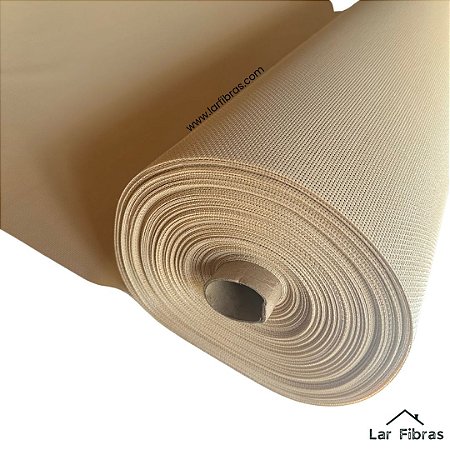 Tela Sintética PVC Bege para Pergolados, Decoração e Móveis