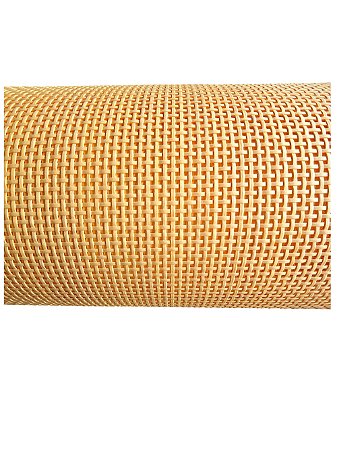 Palhinha Indiana Quadriculada Celulose - Natural 80cm