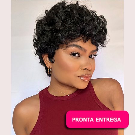 Wig Jessica - 1B preto natural