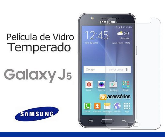 Película de Vidro para Galaxy J5 Duos.