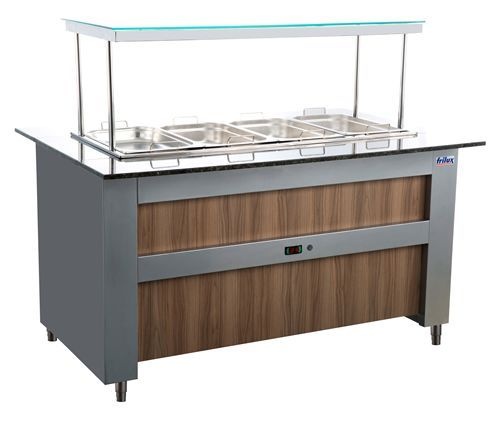 Buffet refrigerado POP p/ 8 GNs 1/2