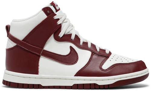 Tênis Nike Dunk High - Sail Team Red