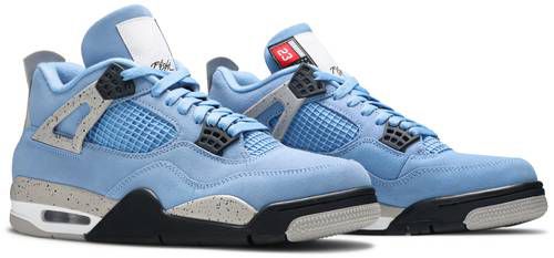 Tênis Nike Air Jordan 4 Retro - University Blue