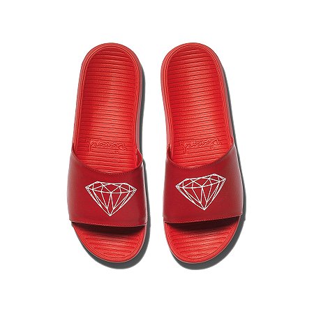 Chinelo Diamond FairFax Slide Red