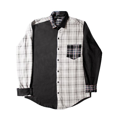 Camisa The Protest Unknown Flannel - Gray
