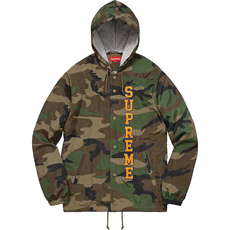 camo supreme moletom com capuz