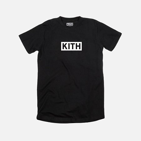 Camiseta KITH Box Logo - Black