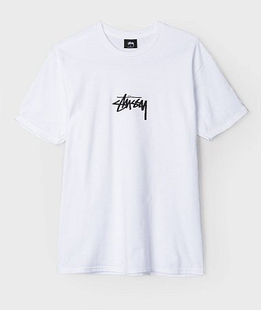 Camiseta Stussy Stock White