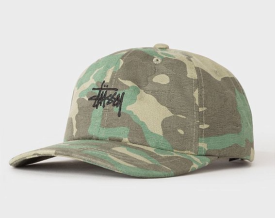 Boné Stussy Jacquard Camo Strapback