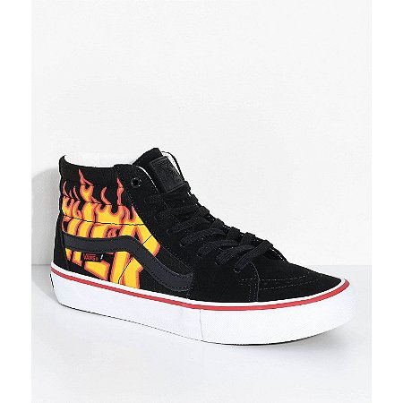 Tênis Vans x Thrasher Sk8-Hi Pro Black Skate