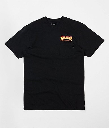 Camiseta Vans x Thrasher - Black