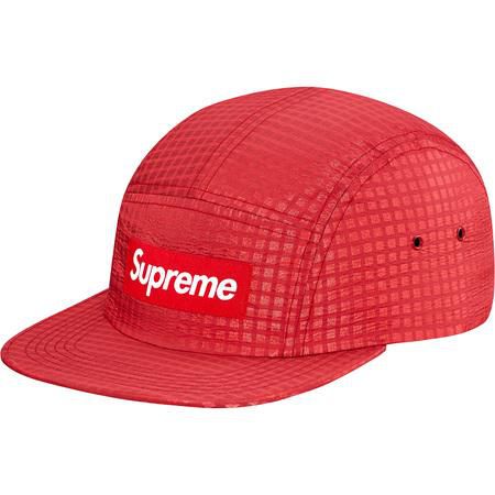 Boné 5-Panel Supreme Metallic Check - Red