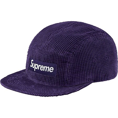 Boné 5-Panel Supreme Waffle Corduroy - Purple