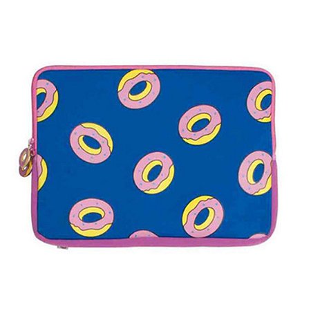 Laptop Sleeve ODD Future All Over Donut 15" - Pink