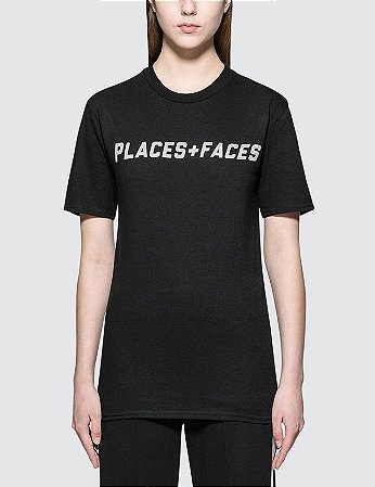 Camiseta Places+Faces 3M Logo SS - Black