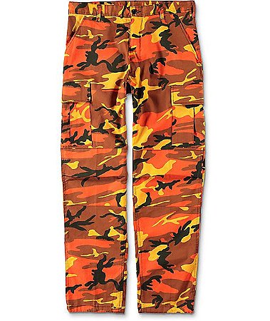 Calça Rothco Camo - Orange