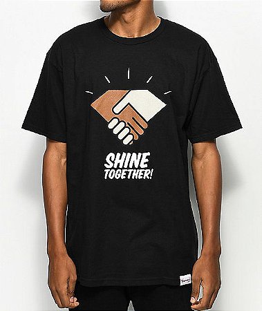 Camiseta Diamond Supply Co. Shine Together - Black