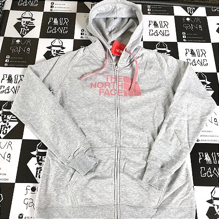 Moletom The North Face Full Zip - Grey