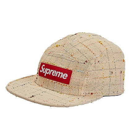 Boné 5-Panel Supreme Boucle Camp Cap - Tan