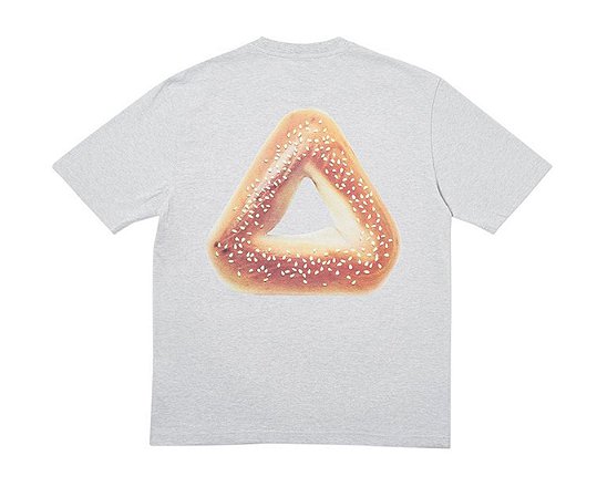 Camiseta Palace Tri-Bagel - Grey