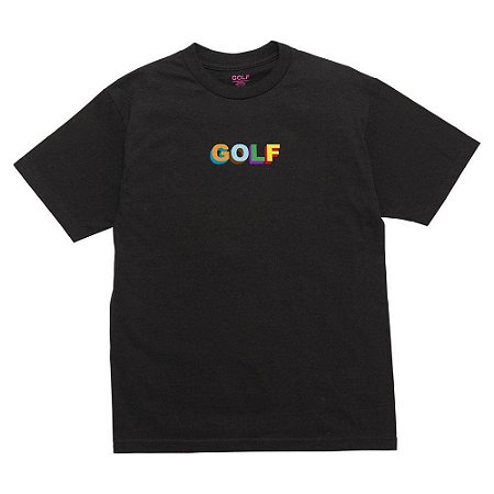 Camiseta Golf Wang 3D Multi Color - Black