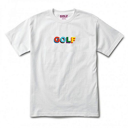 Camiseta Golf Wang 3D Multi Color - White - Four Gang