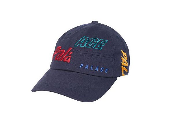 Boné 6-Panel Palace Patch - Navy