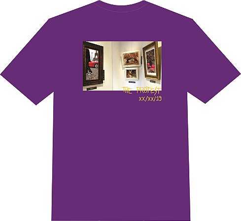 Camiseta The Protest "The Art of Plug" - Purple