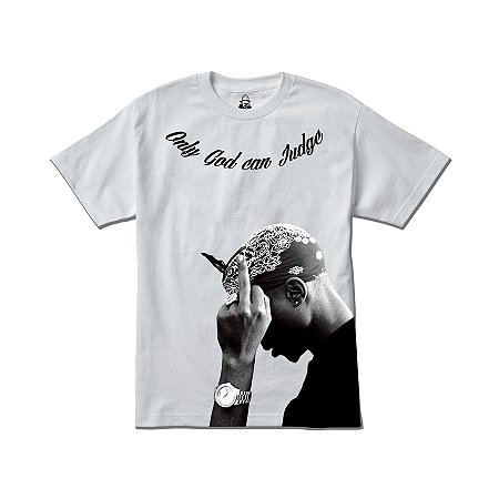 Camiseta Four Gang Tupac Only God can Judge