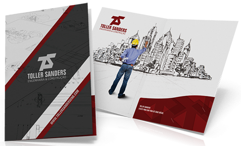 500 Pastas com Bolsa Personalizada