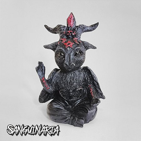 Estátua Baby Baphomet