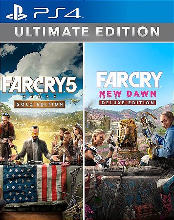 Far Cry New Dawn Ultimate Edition ps4 midia digital