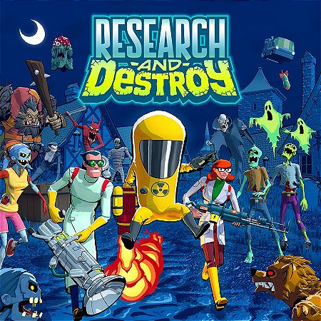 research and destroy ps4 digital