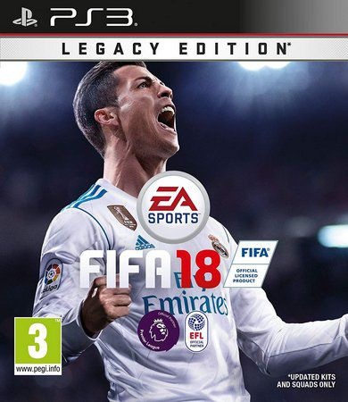 FIFA 18 LEGACY EDITION Português PS3 PSN MÍDIA DIGITAL