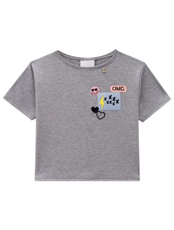 Blusinha Menina Anjo - OMG