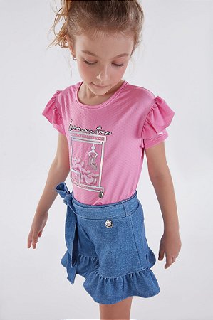 Blusinha Kiki Xodó - Corações