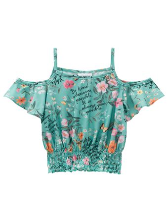 Conjunto Menina Anjo - Floral