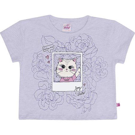 Blusinha Abrange - Gatinho