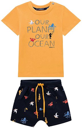 Conjunto Onda Marinha - Ocean