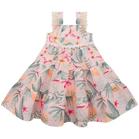 Vestido Kiki Xodó - Floral - Roupas para Bebê | Infantil | juvenil