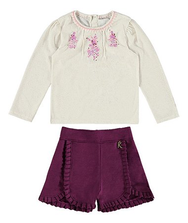 Conjunto Kiki - Flores