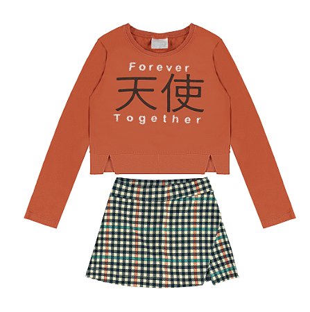 Conjunto Menina Anjo