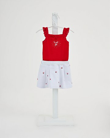 Conjunto Somnii Regata Canelada e Shorts Saia 1 ao 3