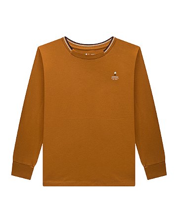 Camiseta Manga Longa Onda Marinha 4 ao 12