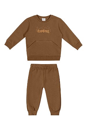 Conjunto Colorittá Bebê Moletom Flanelado P ao 3