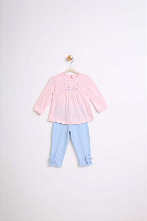 Conjunto Bebê Somnii Batinha e Legging - P ao 3