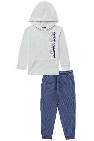 Conjunto Luc.boo com Touca