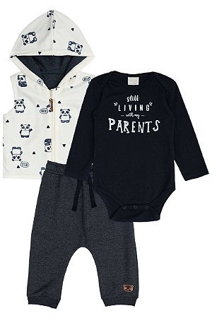 Conjunto Luc.boo - 3 peças